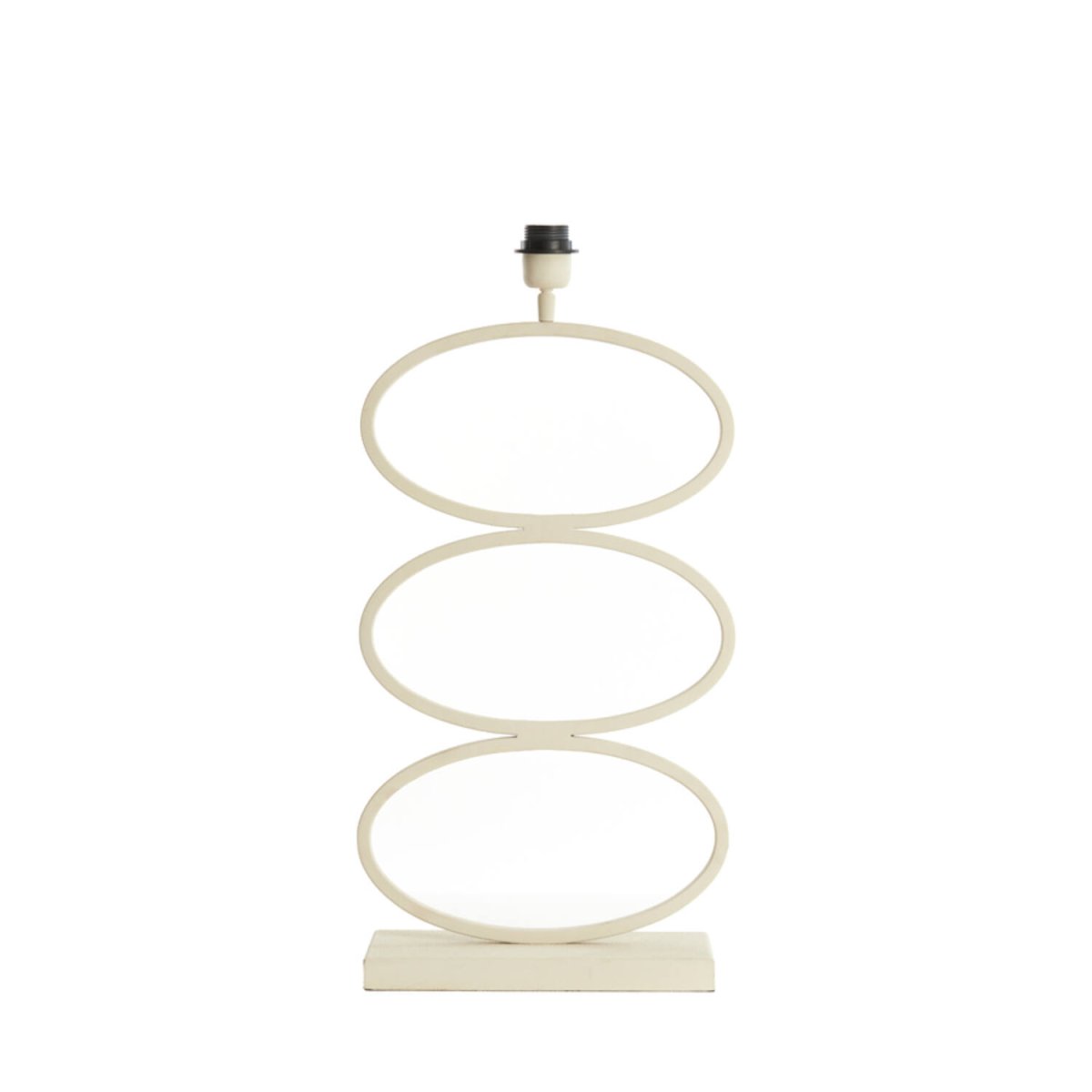 Stelius 60cm Blanco cremoso base de lámpara De Light & Living - 