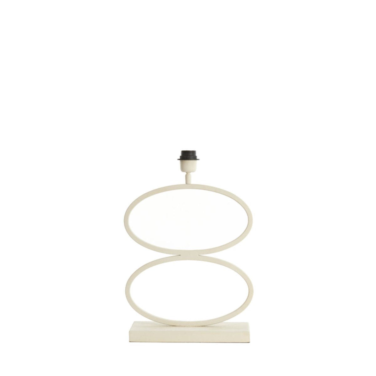 Stelius 42cm Blanco cremoso base de lámpara De Light & Living - 