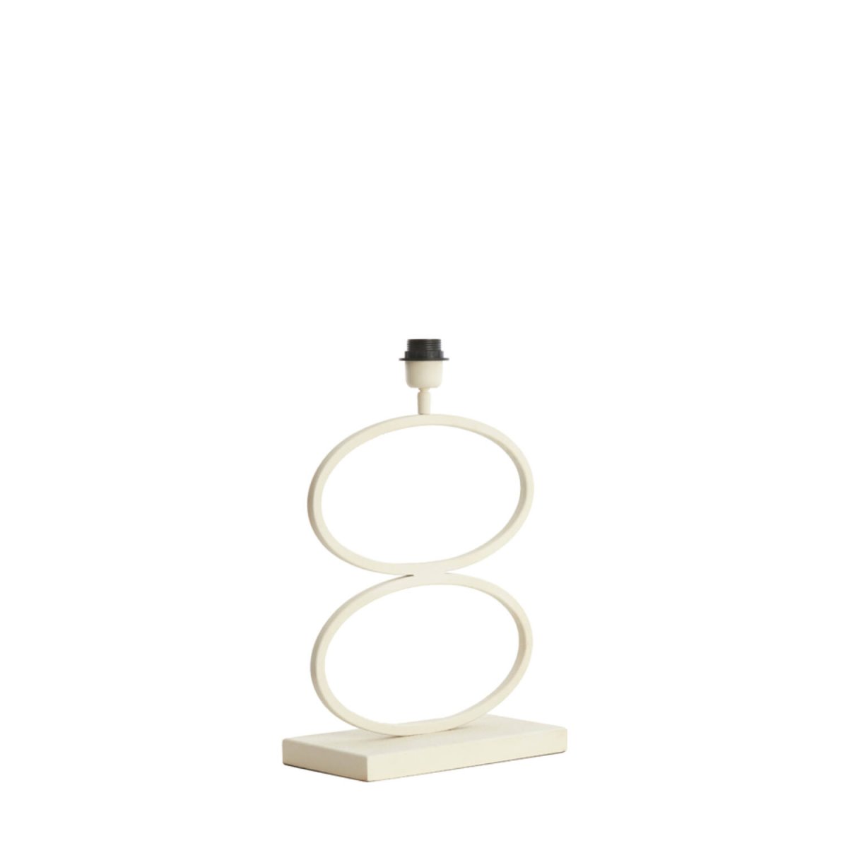 Stelius 42cm Blanco cremoso base de lámpara De Light & Living - 