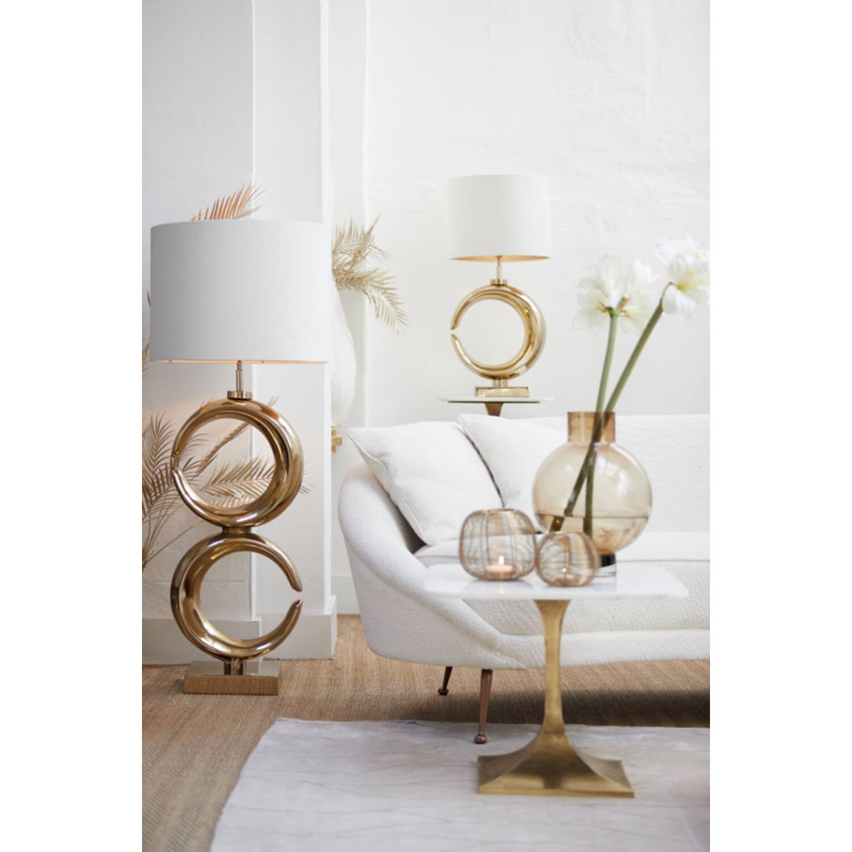 Maan 100cm Oro base de lámpara De Light & Living - 