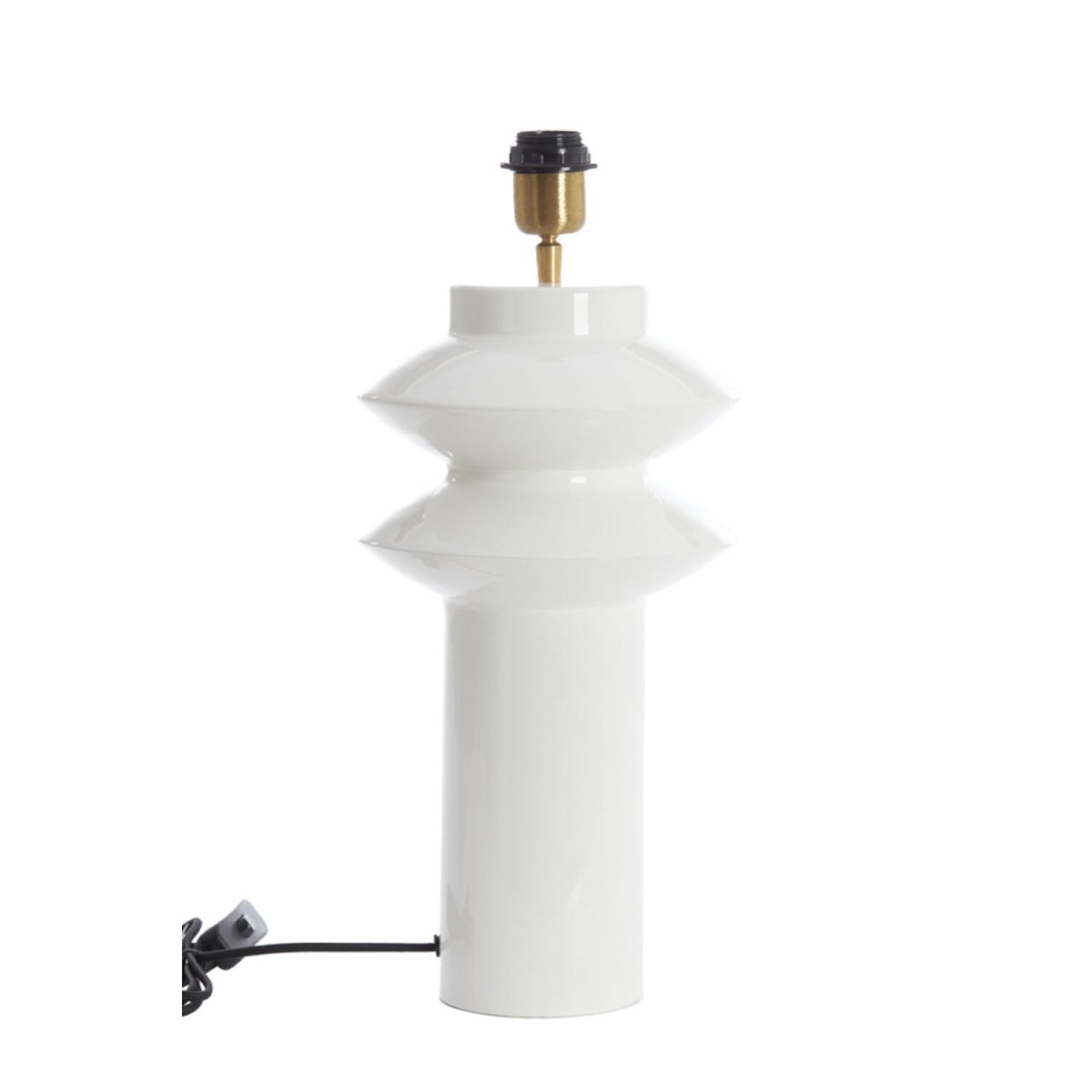 Petch 40cm Blanco base de lámpara De Light & Living - 