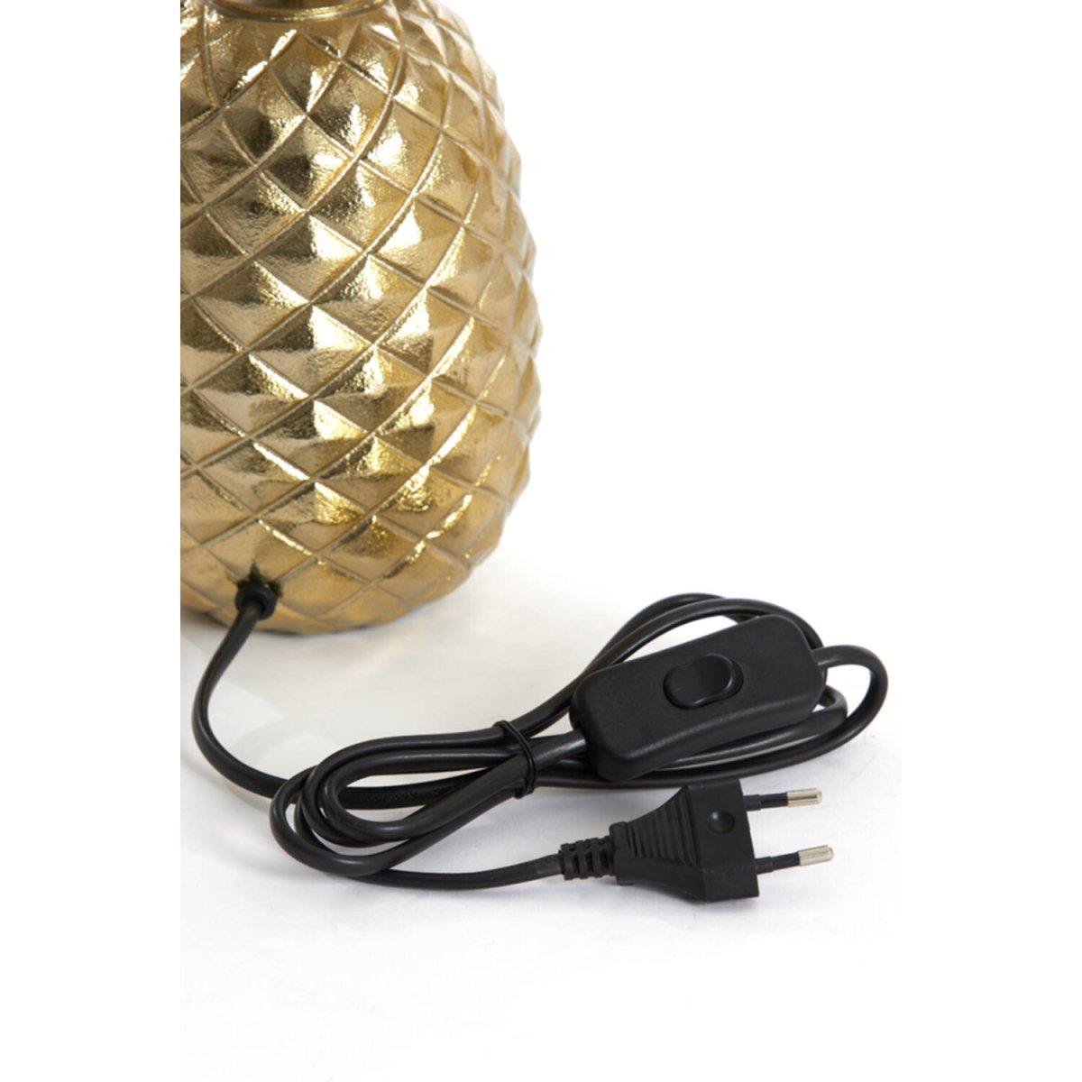 Pineapple 37cm Oro base de lámpara De Light & Living - 