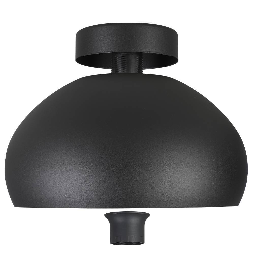 Mogano Ø28 Negro plafón De Eglo - El diseño minimalista hace que la lámpara se adapte fácilmente a diferentes estilos de interior y es una excelente opción para quienes buscan una solución de iluminación sutil pero elegante.