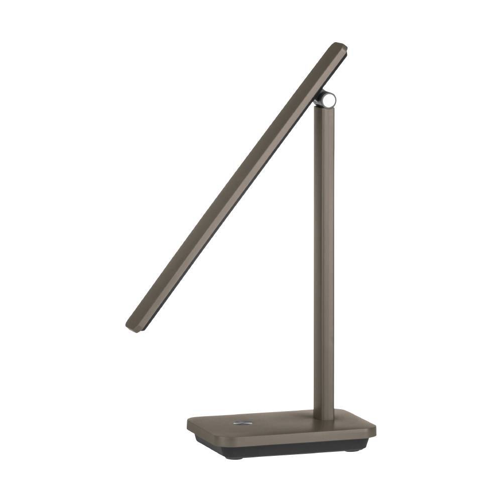 Iniesta 35cm Negro lámpara de escritorio De Eglo - El perfil delgado y la apariencia elegante permiten que la l&aacute;mpara se integre perfectamente en varios tipos de espacios de trabajo u oficinas en el hogar donde la funcionalidad y el dise&ntilde;o son igualmente importantes.