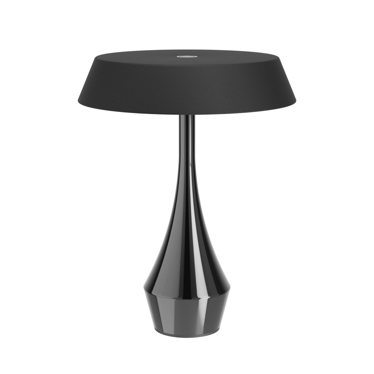 Turcio 20cm Negro portátil De Eglo - Un regulador táctil en la parte superior de la pantalla permite ajustar el brillo y la temperatura del color.