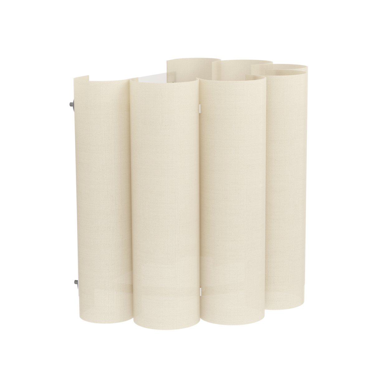Collegrilli 17cm Beige lámpara de pared De Eglo - Collegrilli es una lámpara de pared decorativa con una pantalla de tela beige que imita la textura natural del lino.