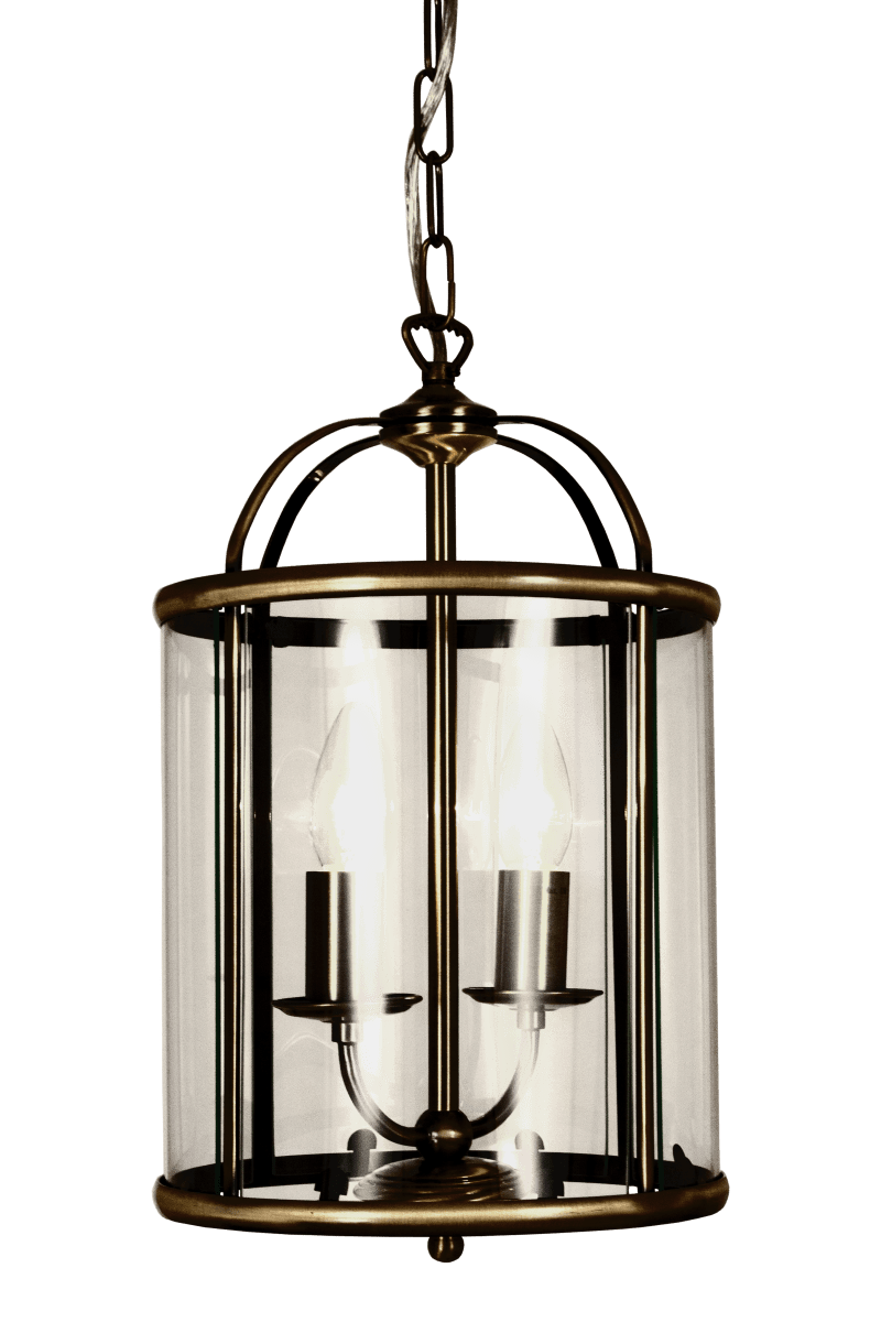 Budgie Ø24 Antigüedad Lámpas de techo De Aneta Lighting - Florón de techo en color metálico a juego con suspensión mediante gancho y abrazadera de conexión.