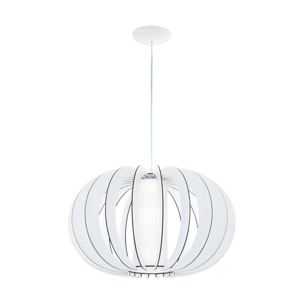 Stellato Ø50 Blanco Lámpas de techo De Eglo - Gracias a su aspecto futurista, la l&aacute;mpara es perfecta sobre la mesa del comedor, en la sala de estar o como un elegante elemento de dise&ntilde;o en el pasillo.