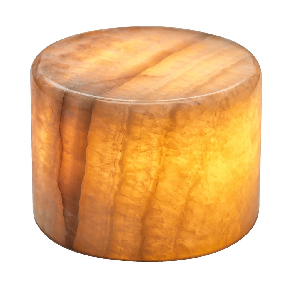 Marble 6cm Beige De Unison - Esta l&aacute;mpara de mesa de m&aacute;rmol est&aacute; elaborada con m&aacute;rmol aut&eacute;ntico pulido en un c&aacute;lido tono beige, creando una luz suave y acogedora.