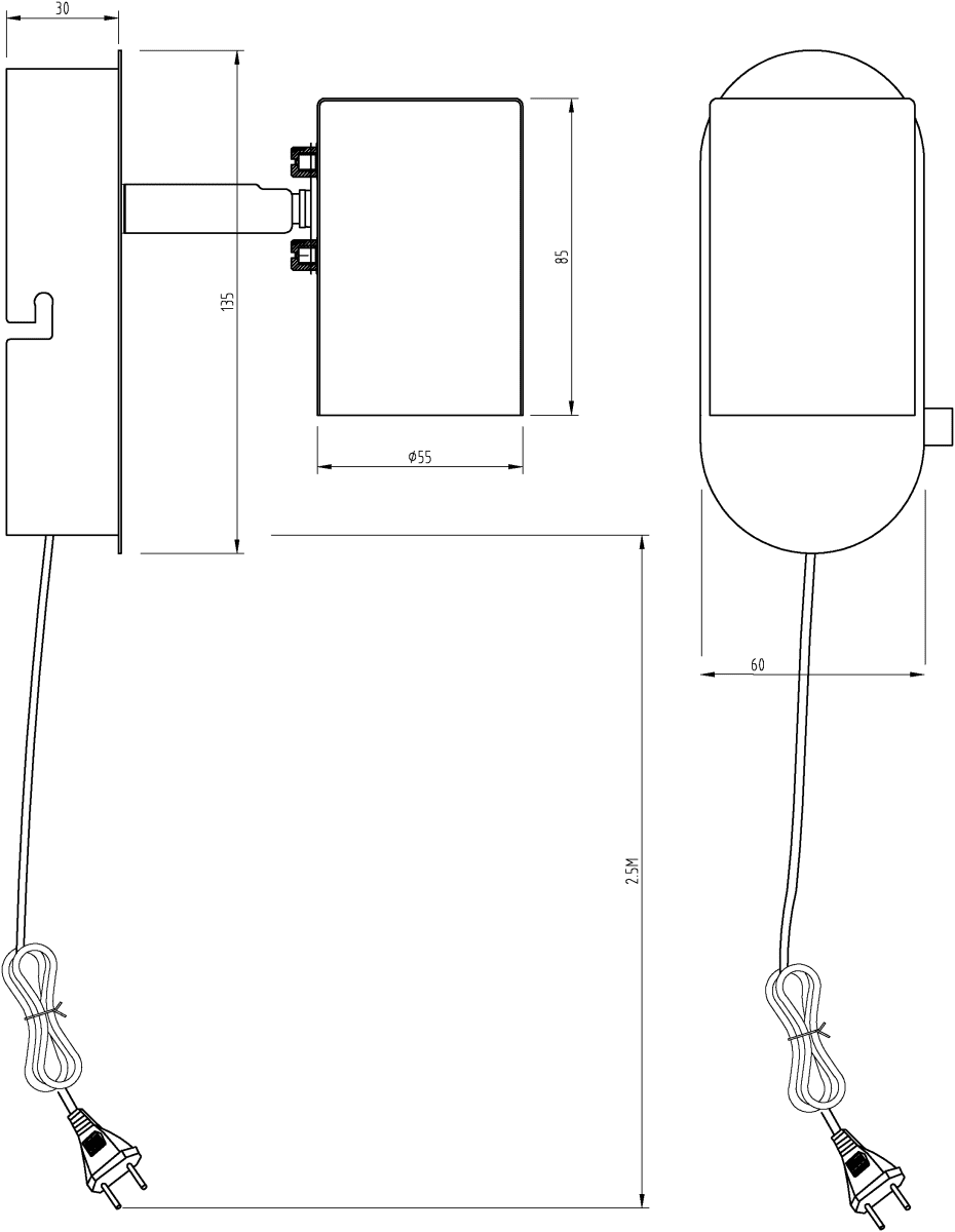 Balder Latón mate lámpara de lectura De Aneta Lighting - Perfecta como lámpara de lectura en el dormitorio o para resaltar detalles en la sala de estar, Balder combina un diseño elegante con funcionalidad.