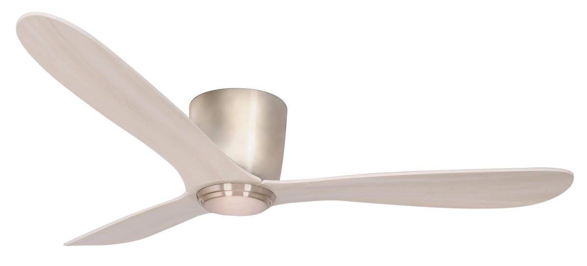 Cetus II Ø132 Níquel De Texa Design - El motor de n&iacute;quel de bajo consumo ofrece 6 velocidades y una funci&oacute;n inversa, por lo que puede utilizarse tanto para enfriar en verano como para hacer circular aire caliente en invierno.