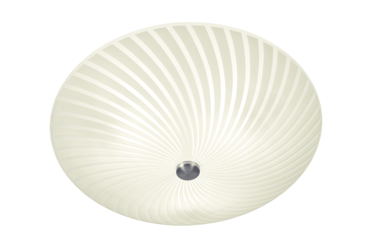 Cyklon Ø42 Blanco plafón De Aneta Lighting - Cyklon es una lámpara de techo clásica fabricada en cristal blanco.