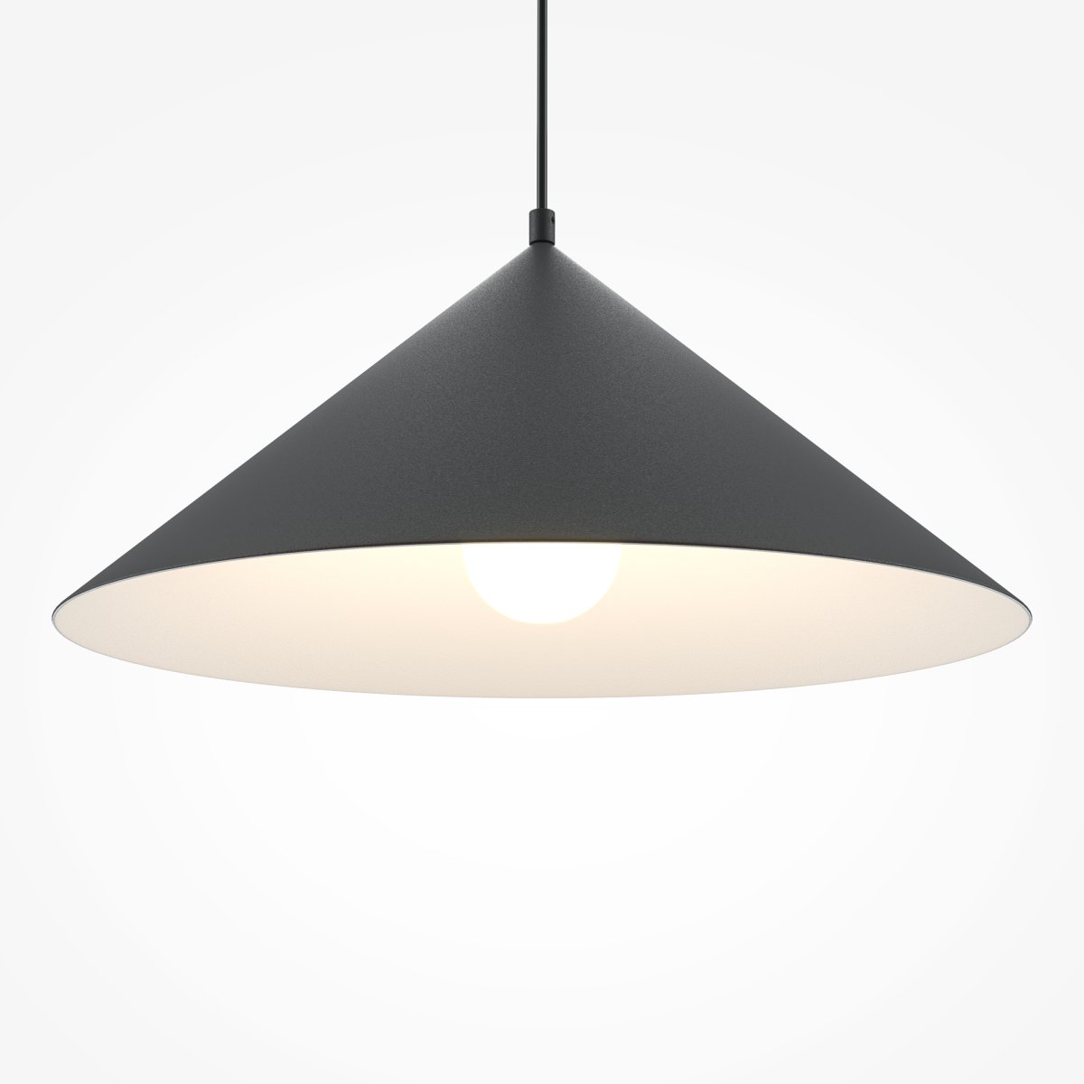Basic colors Ø35 Negro Lámpas de techo De Maytoni - Perfecto para iluminar la mesa del comedor, la encimera de la cocina o la superficie de trabajo de su hogar.
