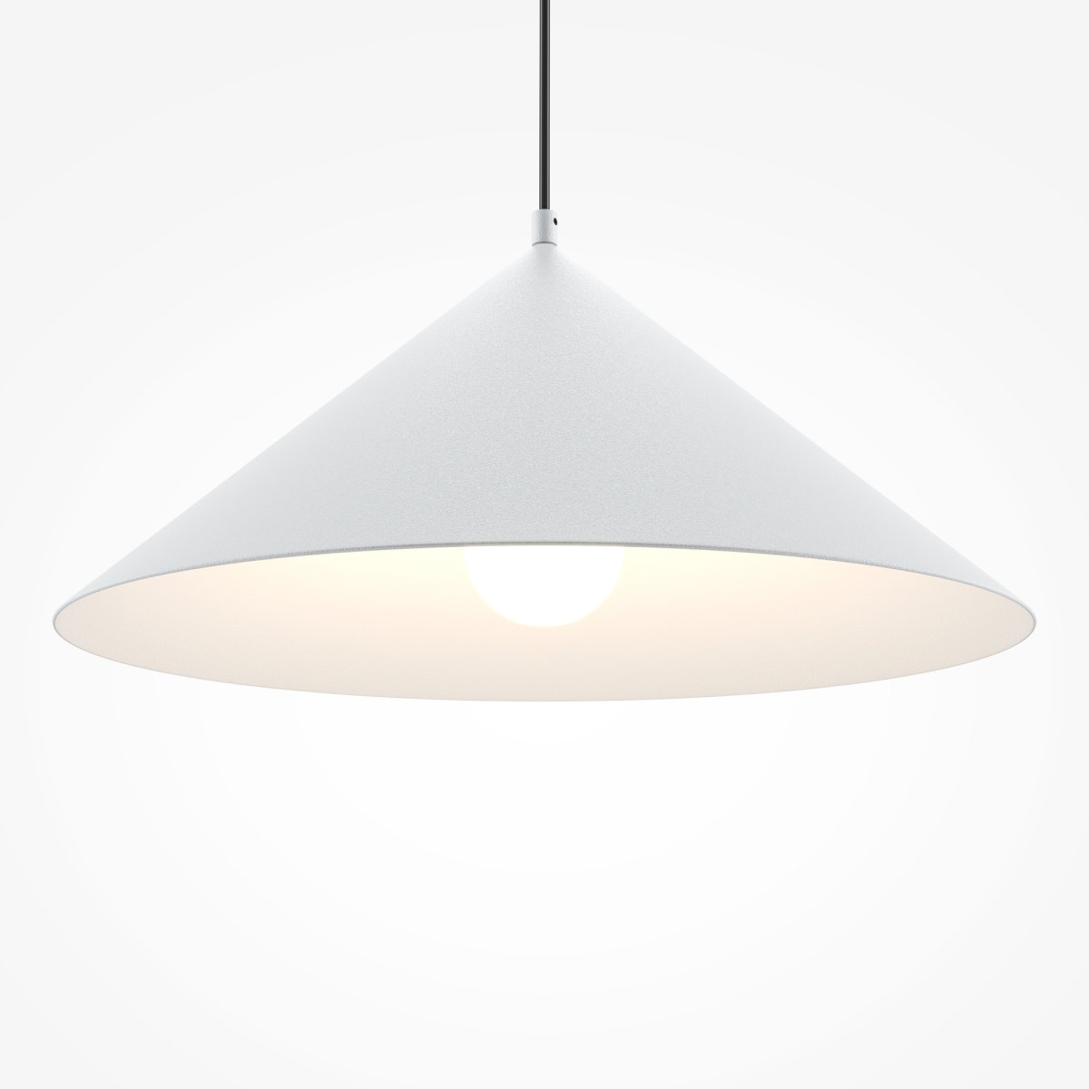 Basic colors Ø35 Blanco Lámpas de techo De Maytoni - Perfecto para iluminar la mesa del comedor, la encimera de la cocina o la superficie de trabajo de su hogar.