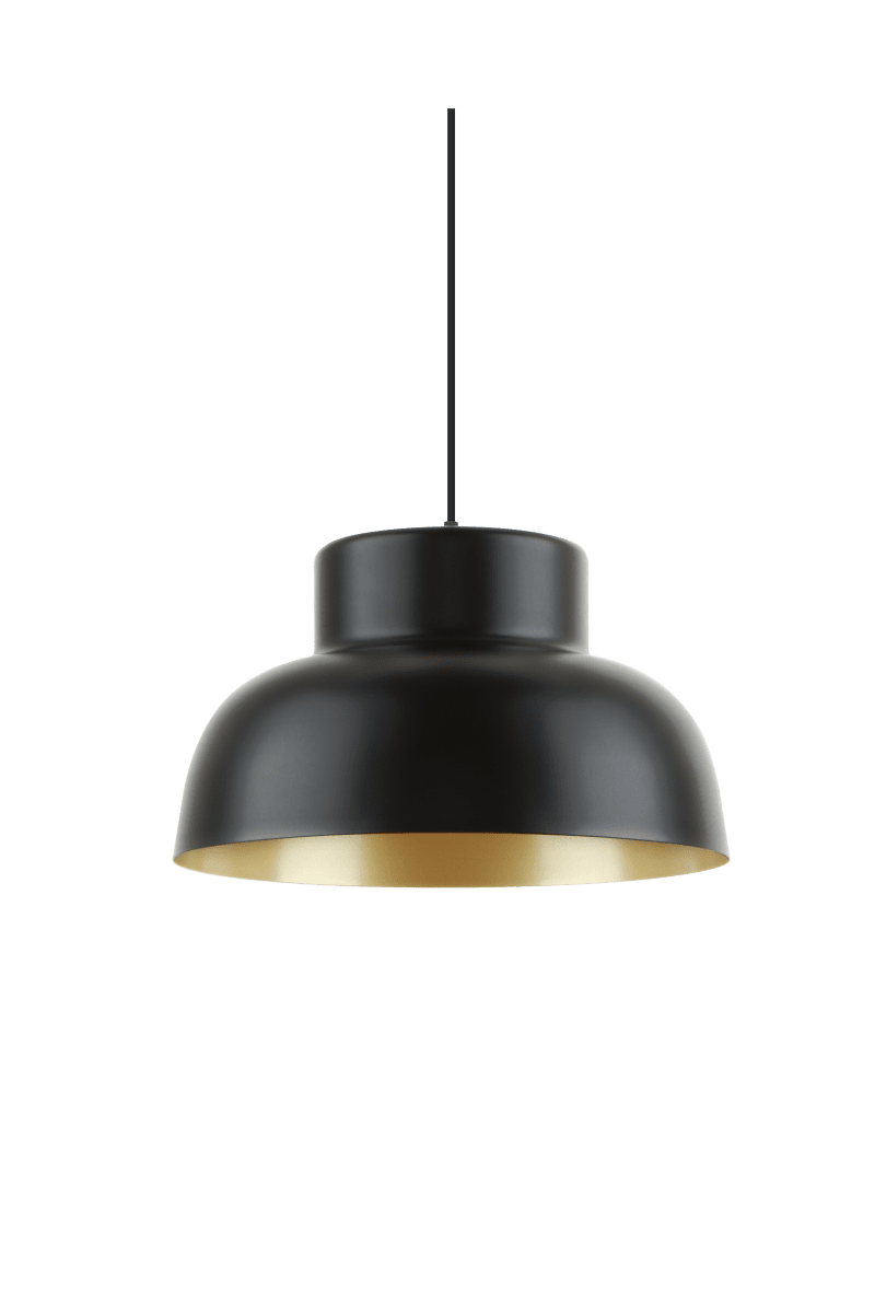 Bessie Ø40 Negro Lámpas de techo De Aneta Lighting - La lámpara de techo Bessie, con su diseño clásico, combina con la mayoría de los estilos de interior.