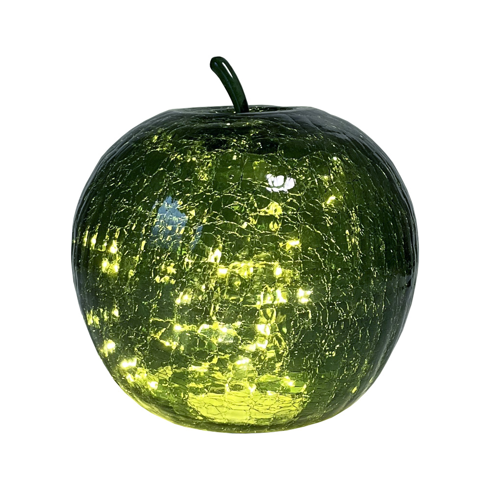 Äpple 22cm Verde lámpara de mesa De Pixie Design - Est&aacute; equipado con un temporizador y un pr&aacute;ctico regulador de intensidad de 5 niveles para ajustar la luz seg&uacute;n las necesidades, lo que lo hace perfecto tanto como iluminaci&oacute;n de trabajo como como iluminaci&oacute;n acogedora por la noche.