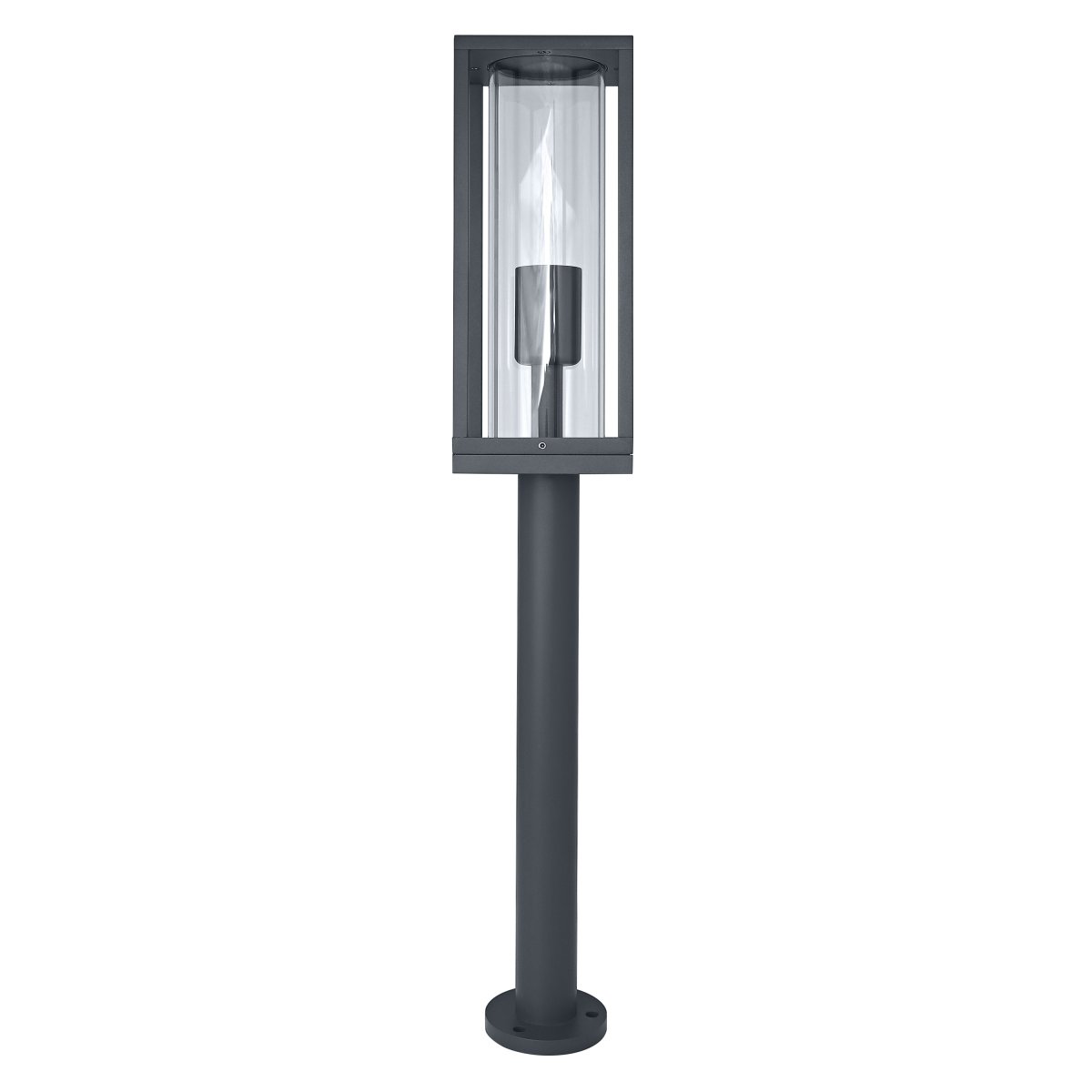 Frame 60cm Gris oscuro balizas De Ledvance - Está fabricado en aluminio y cristal, ofrece una luz clara y funcional y está protegido contra la intemperie y la humedad con un índice de protección IP44.