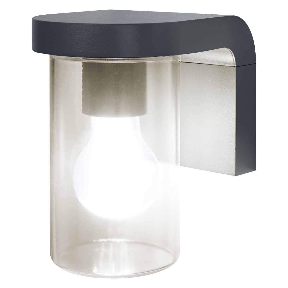 Cascade Gris oscuro lámpara de exterior De Osram - Con clase de protecci&oacute;n IP44, Cascade es perfecto para uso en exteriores y protege contra la humedad y la suciedad.