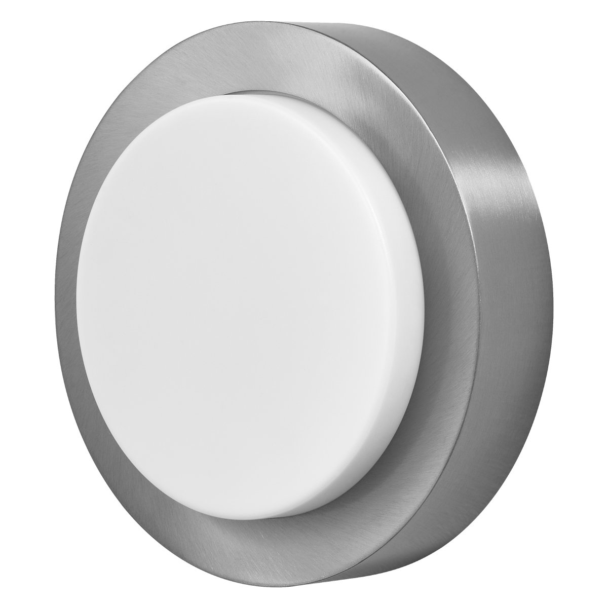 Disc Acero lámpara de exterior De Osram - Disc &auml;r en innovativ och stilfull fasadlampa som ger b&aring;de funktion och elegans till din entr&eacute; eller uteplats.