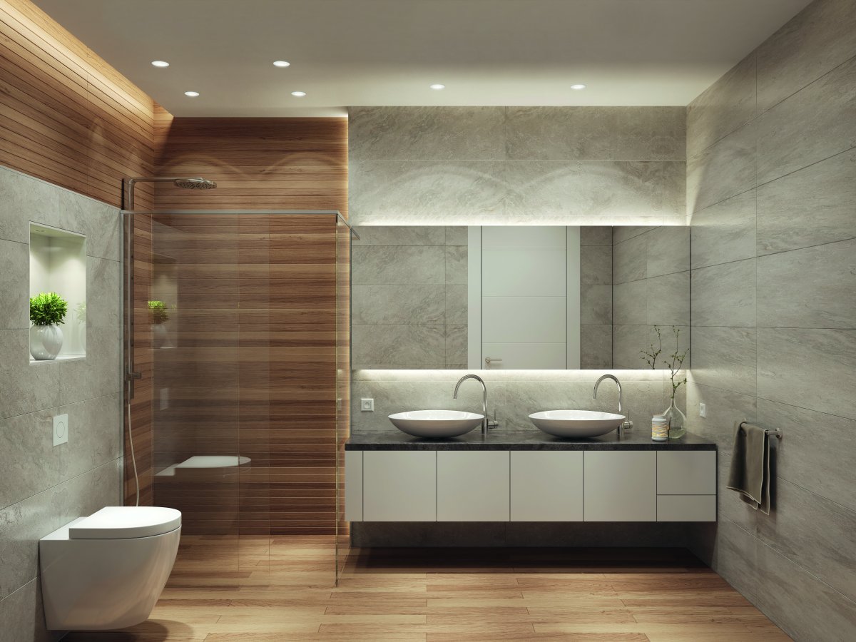 Recess IP65 GU10 4W Blanco De Ledvance - Inf&auml;lld spotlight f&ouml;r badrum d&auml;r 1st GU10 4,3W ljusk&auml;lla fr&aring;n Osram medf&ouml;ljer.