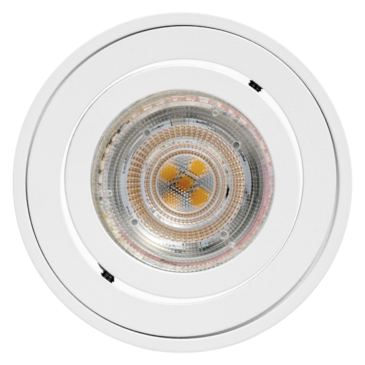 Surface Round Blanco foco de techo De Ledvance - Placera f&ouml;rslagsvis flera i grupp eller rad i k&ouml;ket, vardagsrummet eller hallen.
