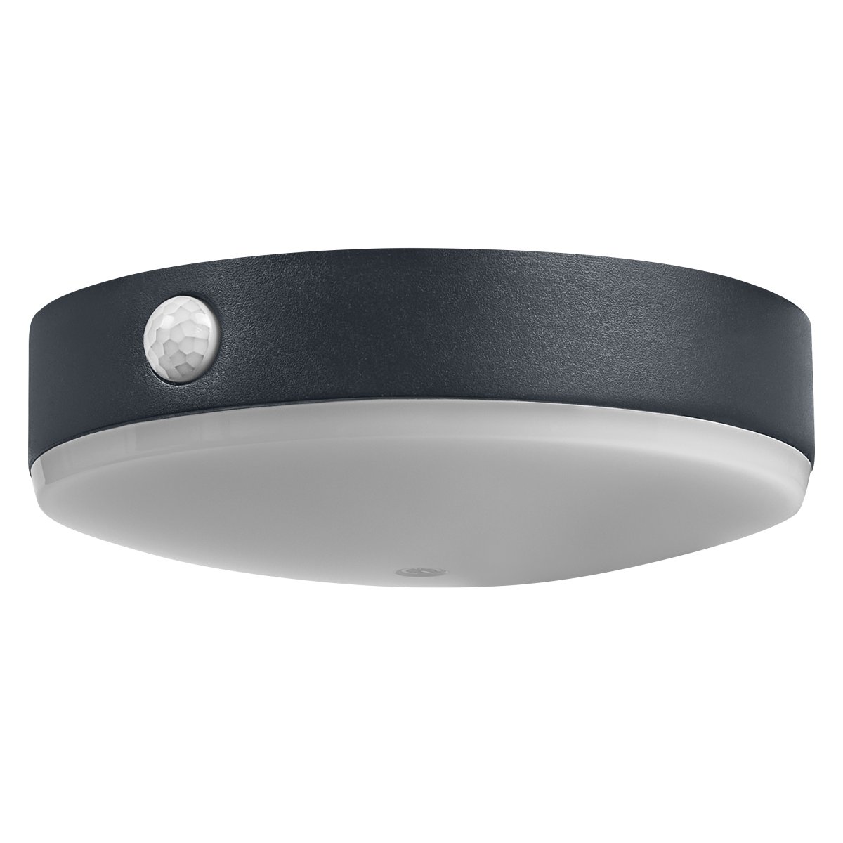 Tossa Sensor Negro lámpara solar De Ledvance - El sensor de movimiento PIR incorporado y el sensor de luz diurna encienden automáticamente la lámpara cuando se detecta movimiento en la oscuridad, lo que garantiza la seguridad y la eficiencia energética.