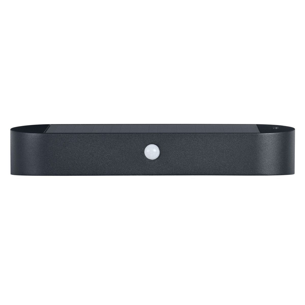 Oval Sensor 4000K Negro lámpara solar De Ledvance - El sensor de movimiento PIR incorporado y el sensor de luz diurna encienden autom&aacute;ticamente la l&aacute;mpara cuando se detecta movimiento en la oscuridad, lo que garantiza la seguridad y la eficiencia energ&eacute;tica.