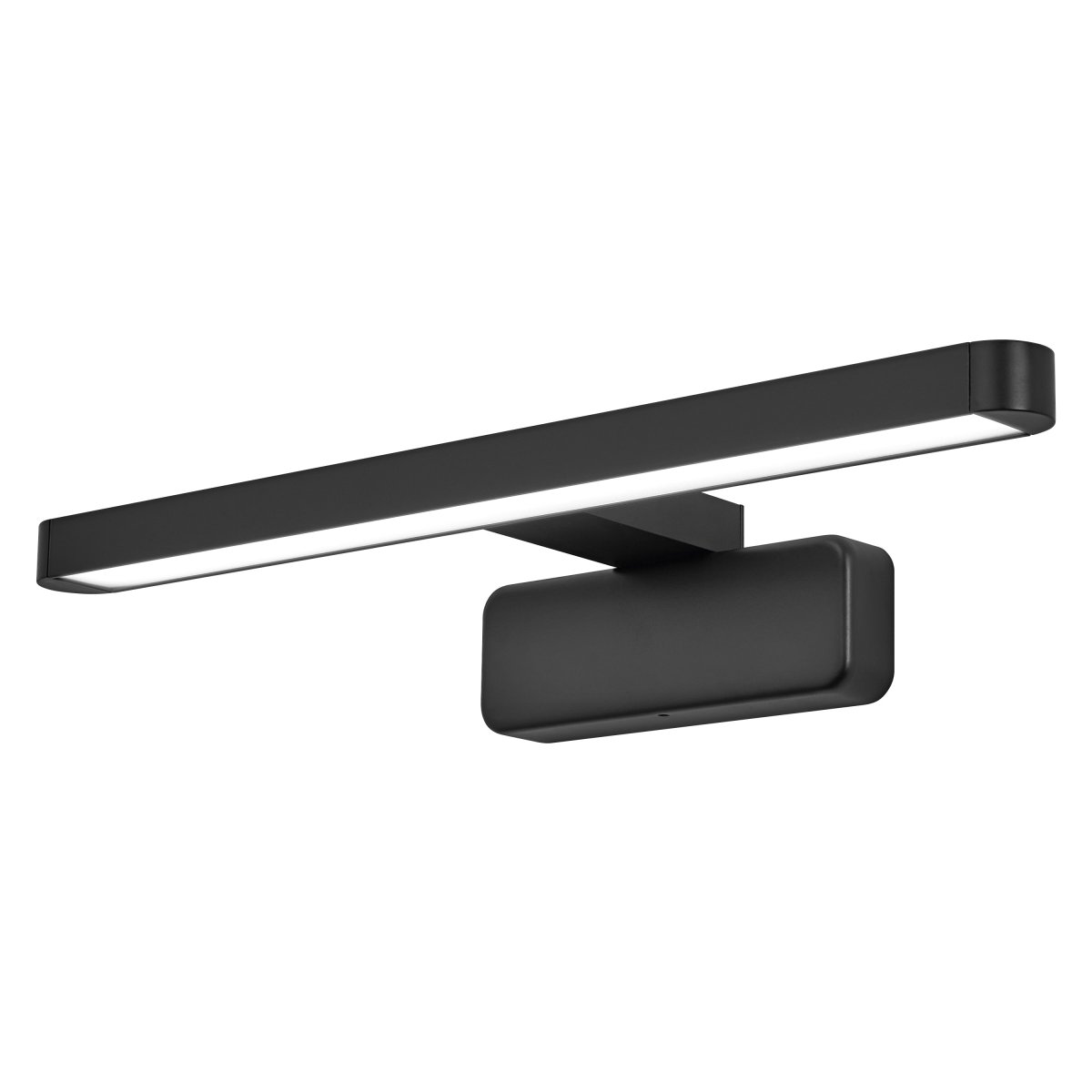 Orbis 40cm Negro lámpara de baño De Osram - Lampan g&aring;r att f&auml;sta genom att skruva fast p&aring; v&auml;ggen eller kl&auml;mma fast p&aring; badrumsspegeln.