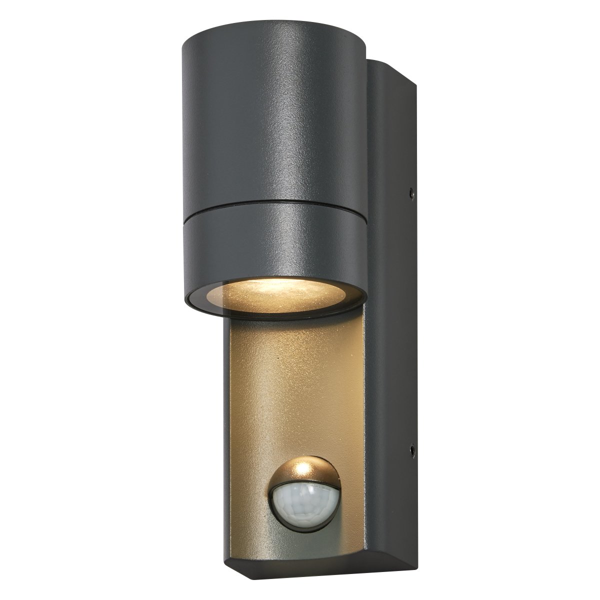 Isidor Sensor Gris oscuro lámpara de exterior De Osram - Med IP65-klassning &auml;r den helt skyddad mot damm och vatten, vilket g&ouml;r den perfekt f&ouml;r b&aring;de privata och offentliga utrymmen.