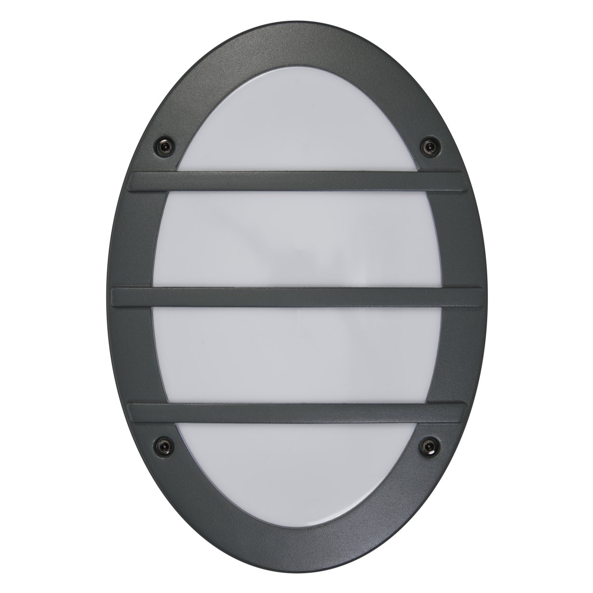 Orbick Gris oscuro lámpara de exterior De Ledvance - Tillverkad av pressgjuten aluminium och med IP65-klassning, &auml;r denna lampa helt skyddad mot b&aring;de damm och vatten, vilket g&ouml;r den perfekt f&ouml;r alla v&auml;derf&ouml;rh&aring;llanden.
