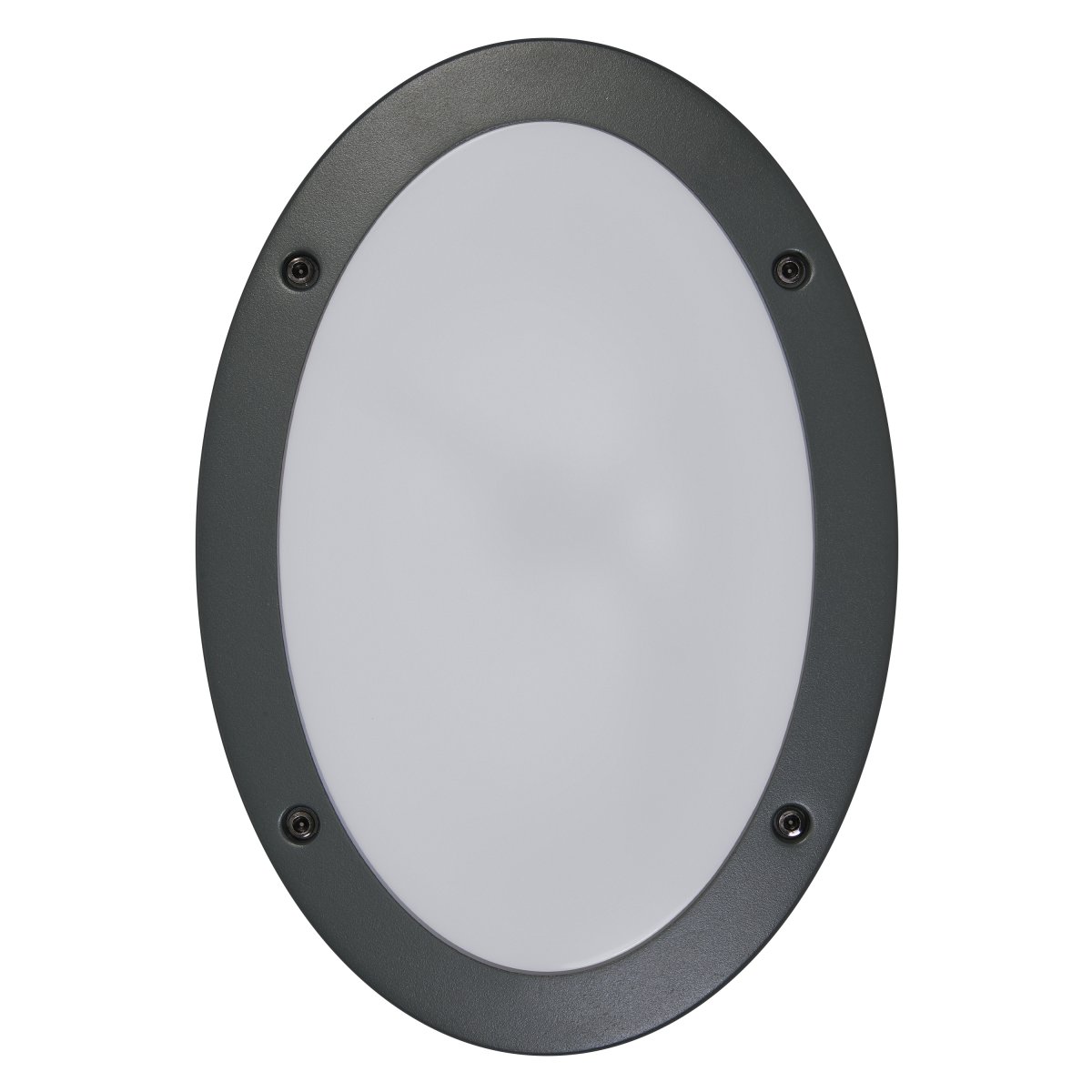 Orbi Gris oscuro lámpara de exterior De Ledvance - Tillverkad av pressgjuten aluminium och med IP65-klassning, &auml;r denna lampa helt skyddad mot b&aring;de damm och vatten, vilket g&ouml;r den perfekt f&ouml;r alla v&auml;derf&ouml;rh&aring;llanden.