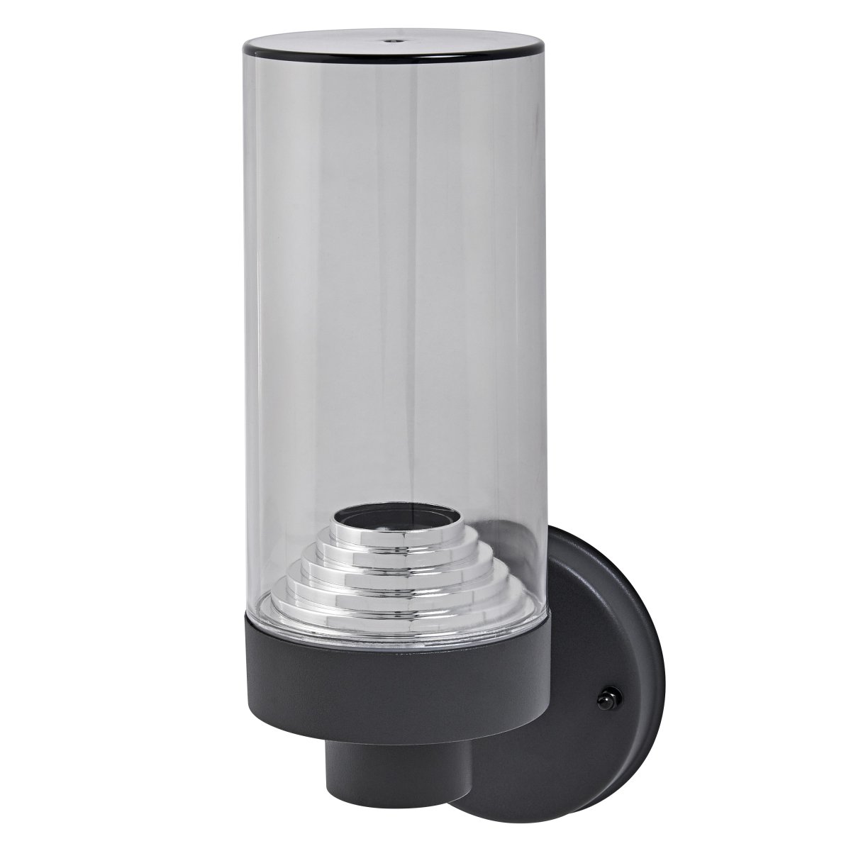 Amber Gris oscuro lámpara de exterior De - El dise&ntilde;o minimalista y la sutil distribuci&oacute;n de la luz hacen de Amber una excelente opci&oacute;n para crear un ambiente acogedor y seguro en su hogar.