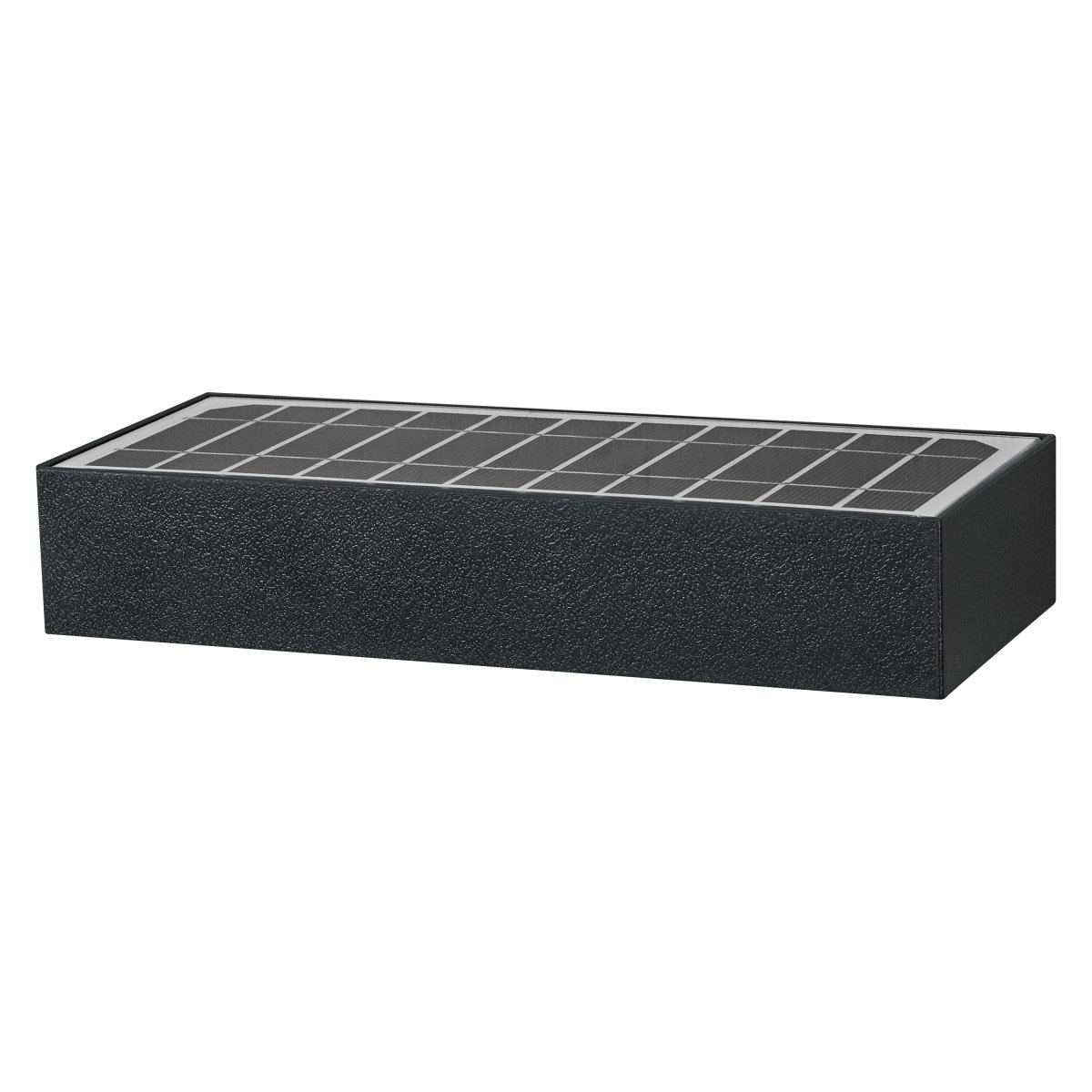Bricklume Sensor Gris oscuro lámpara solar De - El sensor de movimiento PIR incorporado y el sensor de luz diurna encienden autom&aacute;ticamente la l&aacute;mpara cuando se detecta movimiento en la oscuridad, lo que garantiza la seguridad y la eficiencia energ&eacute;tica.