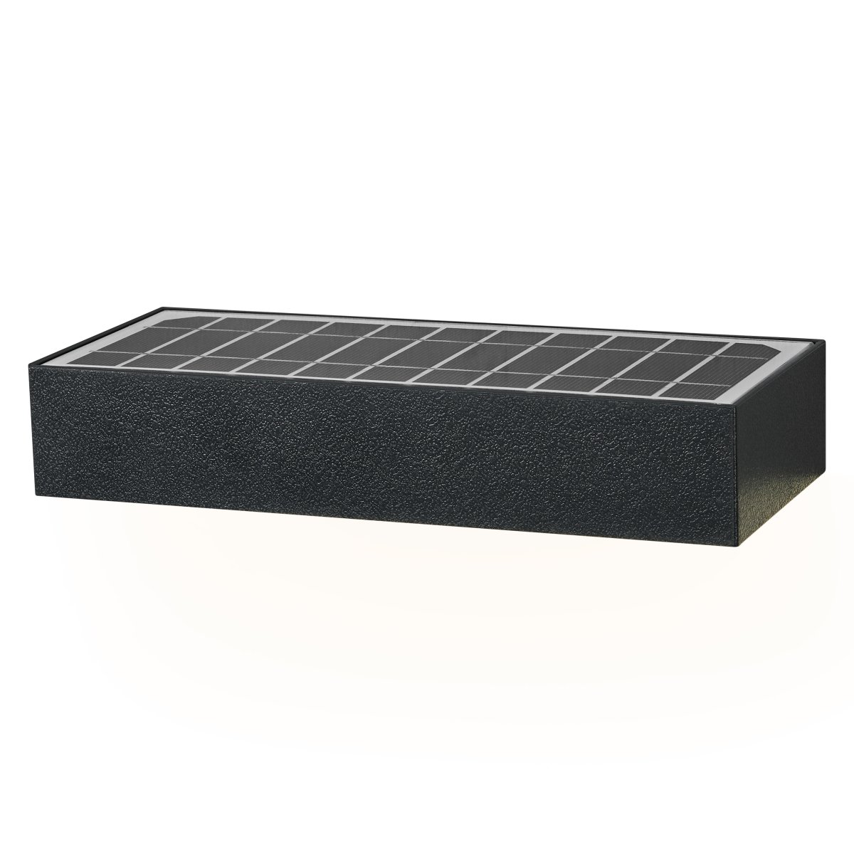 Bricklume Sensor Gris oscuro lámpara solar De - El sensor de movimiento PIR incorporado y el sensor de luz diurna encienden autom&aacute;ticamente la l&aacute;mpara cuando se detecta movimiento en la oscuridad, lo que garantiza la seguridad y la eficiencia energ&eacute;tica.