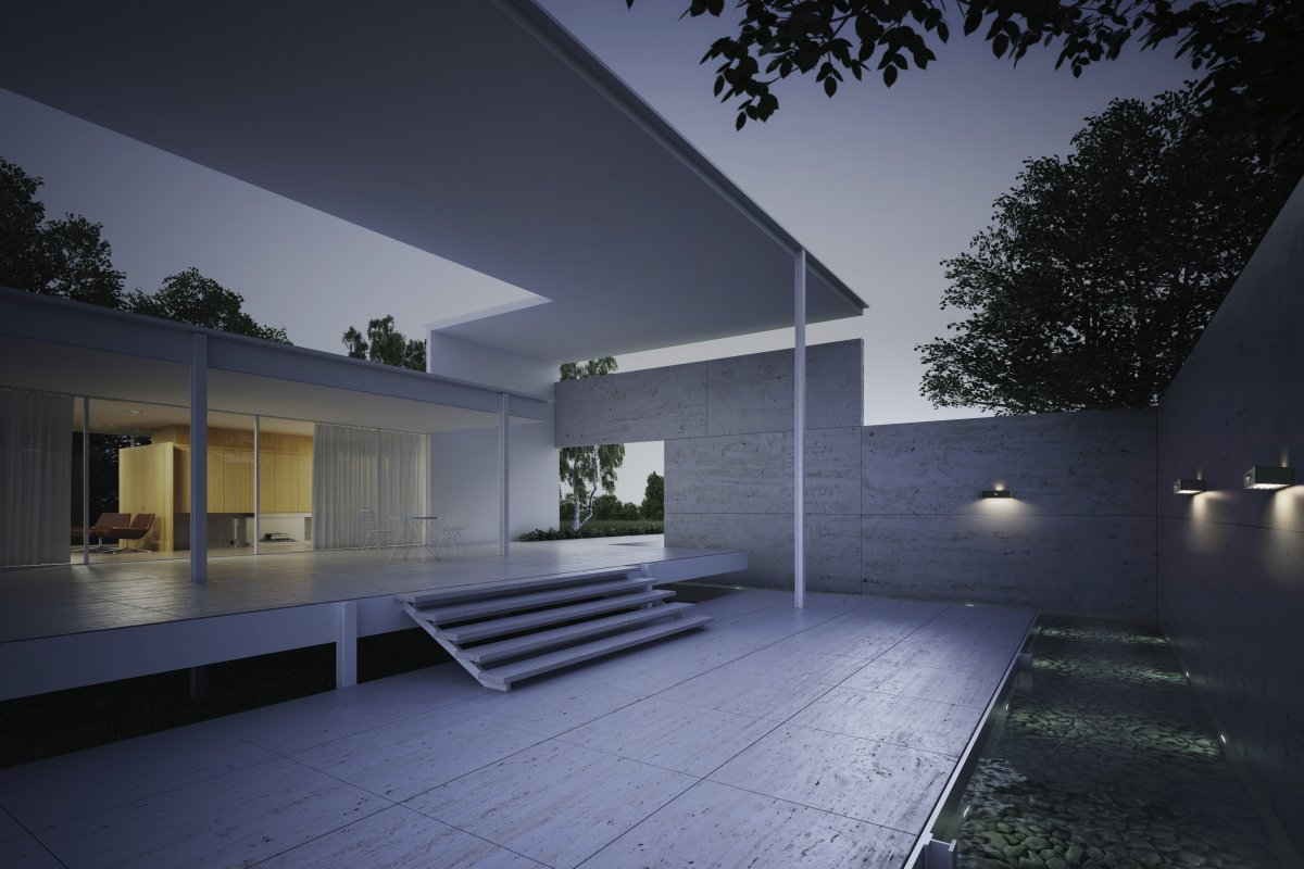 Bricklume Sensor Gris oscuro lámpara solar De Ledvance - El sensor de movimiento PIR incorporado y el sensor de luz diurna encienden automáticamente la lámpara cuando se detecta movimiento en la oscuridad, lo que garantiza la seguridad y la eficiencia energética.