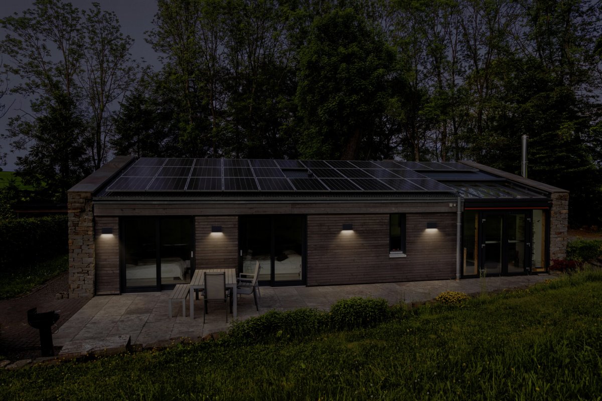 Ilja Gris oscuro lámpara de exterior De Osram - 