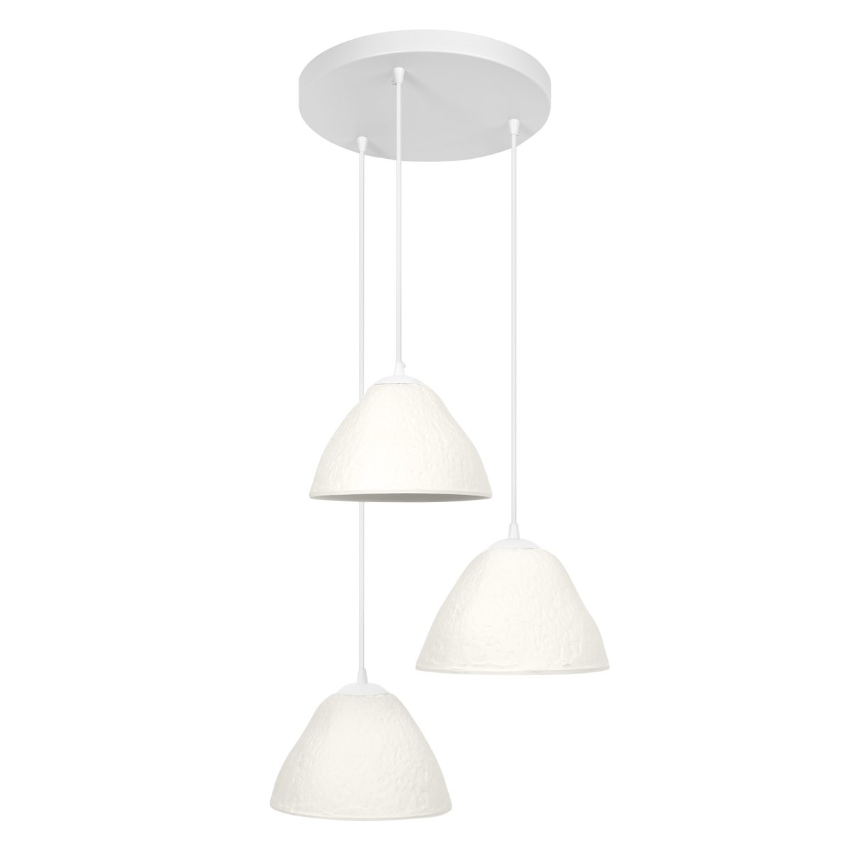 Camel Bell Ø43 Blanco Lámpas de techo De Ledvance - Las pantallas de papel decorativas garantizan una hermosa difusi&oacute;n de la luz hacia abajo.