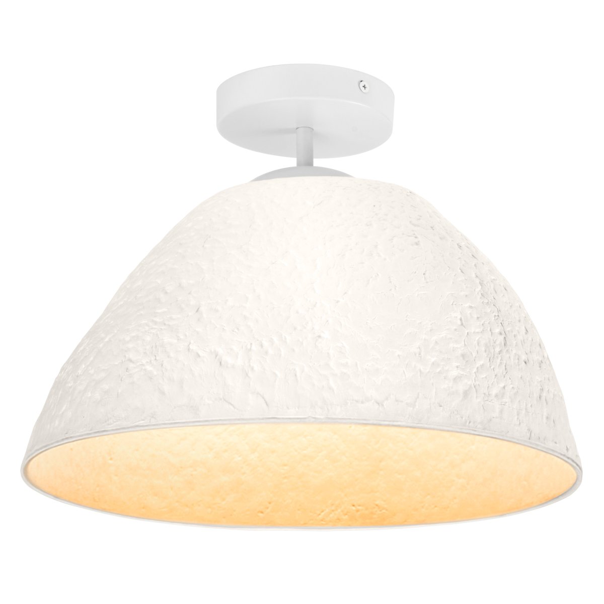 Camel Bell Ø38 Blanco plafón De Ledvance - La pantalla de papel decorativa garantiza una agradable distribuci&oacute;n de la luz en la habitaci&oacute;n.