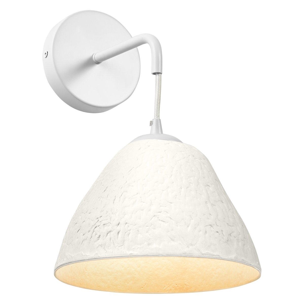 Camel Bell 22cm Blanco lámpara de pared De Ledvance - La pantalla de papel decorativa garantiza una hermosa difusi&oacute;n de la luz hacia abajo.