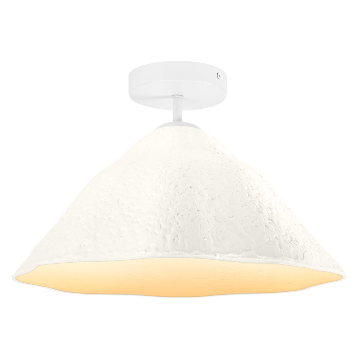 Lotus Leaf Ø40 Blanco plafón De Ledvance - La pantalla de papel decorativa garantiza una agradable distribuci&oacute;n de la luz en la habitaci&oacute;n.