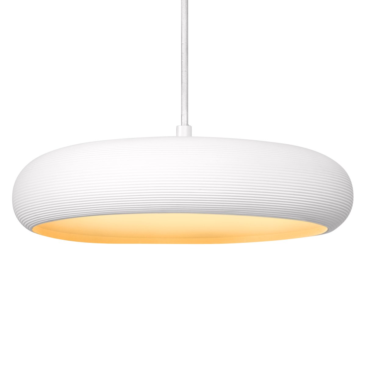 Plaster Pure Ø30 Blanco Lámpas de techo De Osram - La pantalla de yeso decorativa garantiza una hermosa distribuci&oacute;n de la luz en la habitaci&oacute;n.