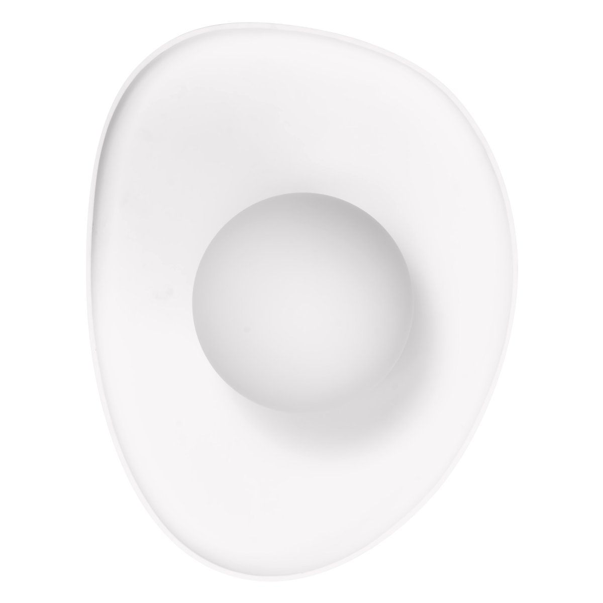 Plaster Nest 26cm Blanco lámpara de pared De Ledvance - Glaskupan i opal som omfamnar ljusk&auml;llan skapar ett fint och bl&auml;ndfritt ljus i rummet.