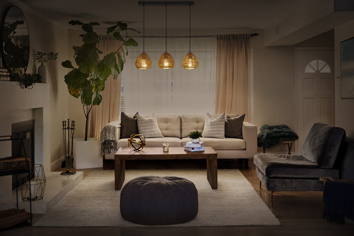 Paper Drop 60cm Naturaleza Lámpas de techo De Ledvance - Paper Drop &auml;r en vacker lampa med bohemisk design.