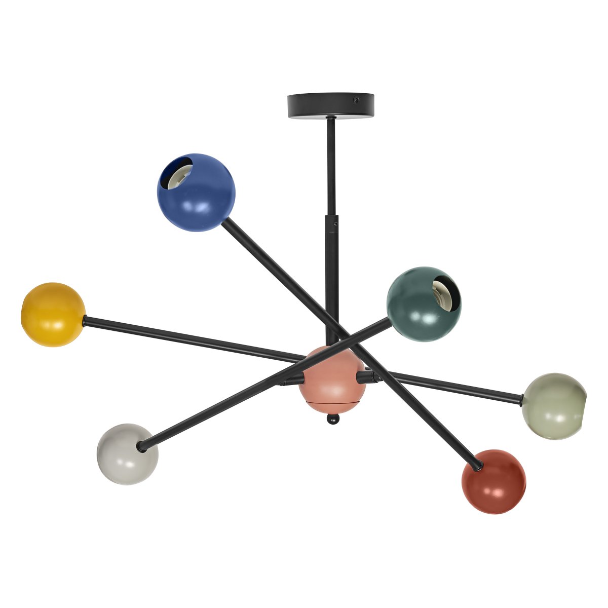 Bubble 70cm Multicolor plafón De Ledvance - Los tres brazos est&aacute;n en &aacute;ngulo para que puedas dirigir la luz como desees y crear tu propio toque personal.