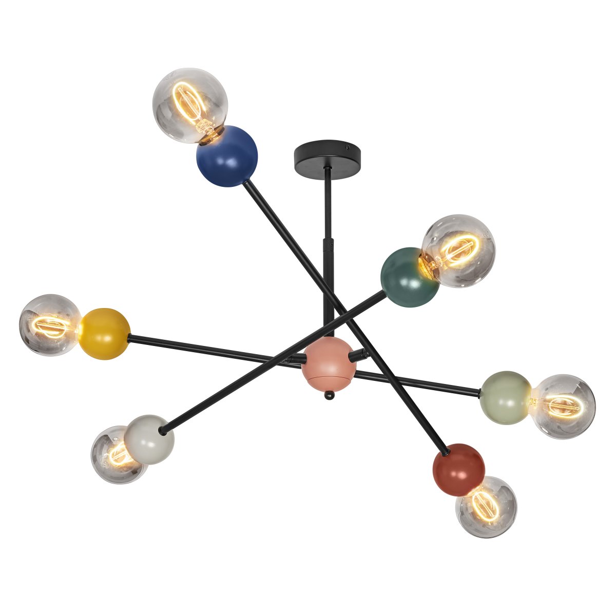Bubble 70cm Multicolor plafón De Ledvance - Los tres brazos est&aacute;n en &aacute;ngulo para que puedas dirigir la luz como desees y crear tu propio toque personal.