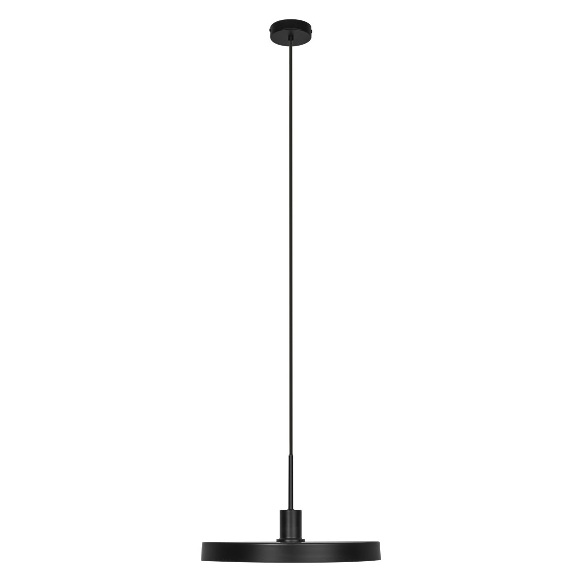 Plate Ø40 Negro Lámpas de techo De Osram - El interior de la pantalla es de color beige, lo que garantiza una distribuci&oacute;n de luz hermosa y brillante en la habitaci&oacute;n.