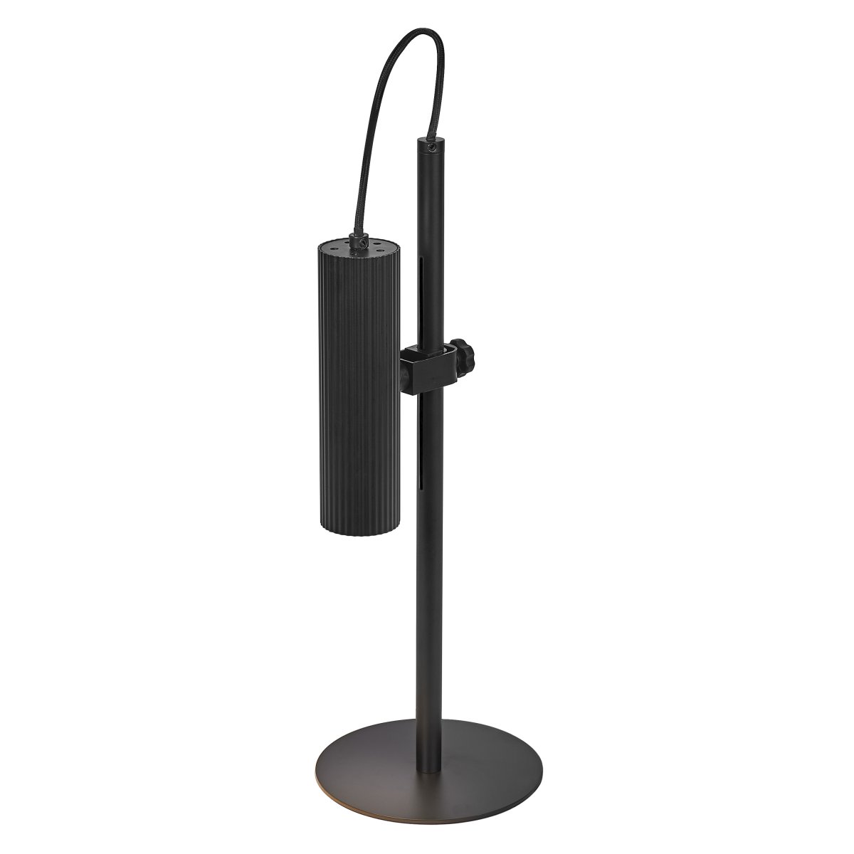 Drums 50cm Negro lámpara de escritorio De Ledvance - Se suministra con cable de 1,5 m, interruptor de encendido y enchufe.