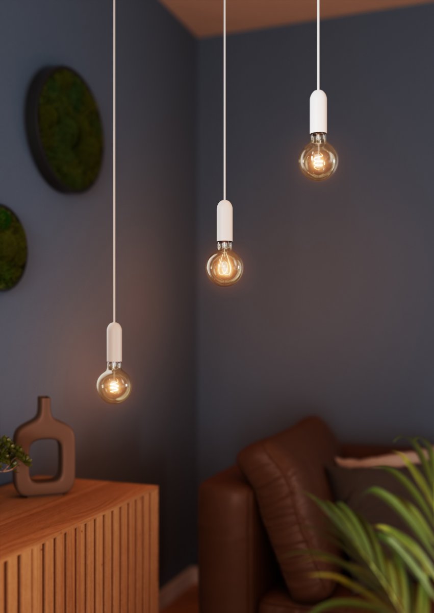Round Ø10 Blanco Lámpas de techo De Osram - 