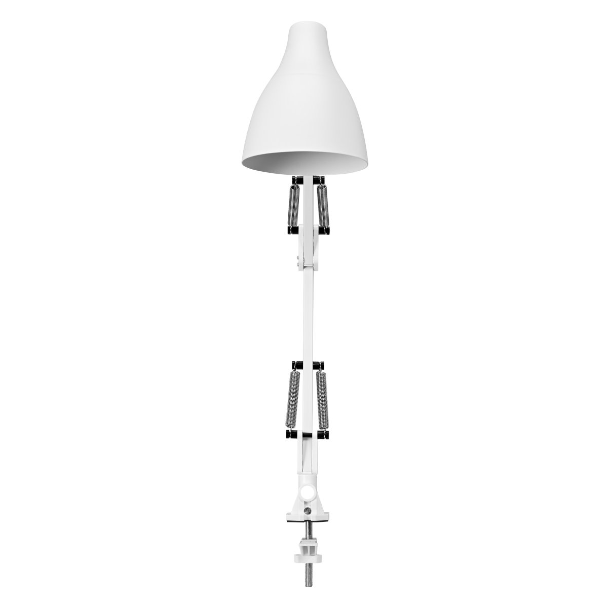 Office Pear Clip Blanco lámpara de pinza De Ledvance - Armen med tv&aring; leder g&aring;r att vinkla och justera i h&ouml;jd och sidled vilket g&ouml;r det till en flexibel lampa, ut&ouml;ver det har den en vridbar sk&auml;rm f&ouml;r individuell inst&auml;llning av ljuset.
