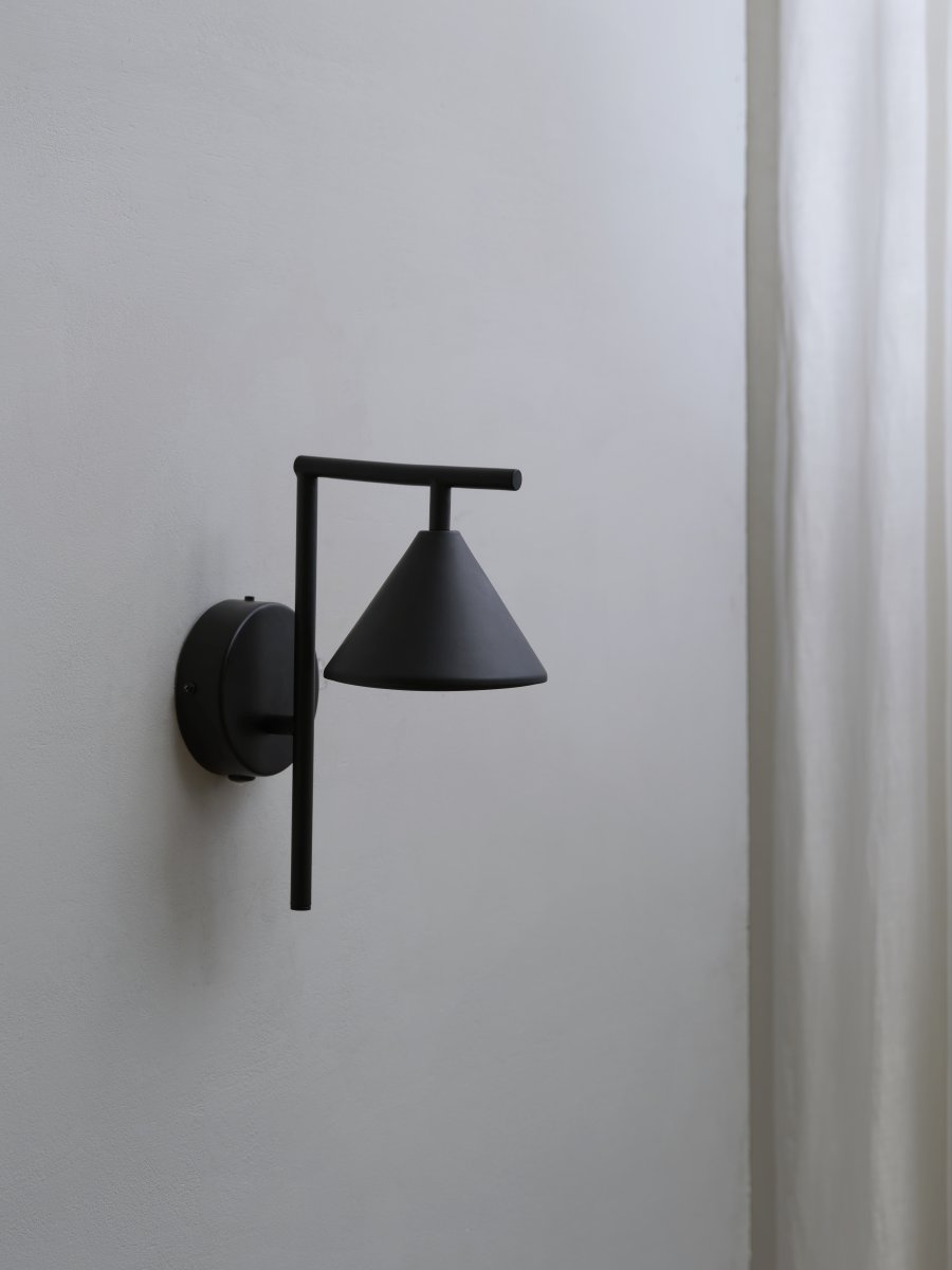 Fuji Ø12 Negro lámpara de pared De Ledvance - 